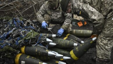 Ukrainian soldiers