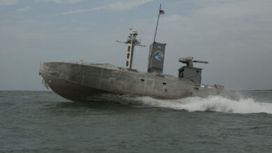 US expeditionary unmanned surface vessel