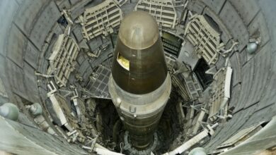 Titan II nuclear intercontinental ballistic missile