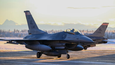 F-16 at Eielson Air Force Base, Alaska