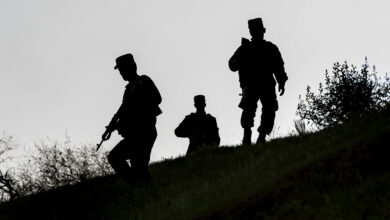 Tajik soldiers