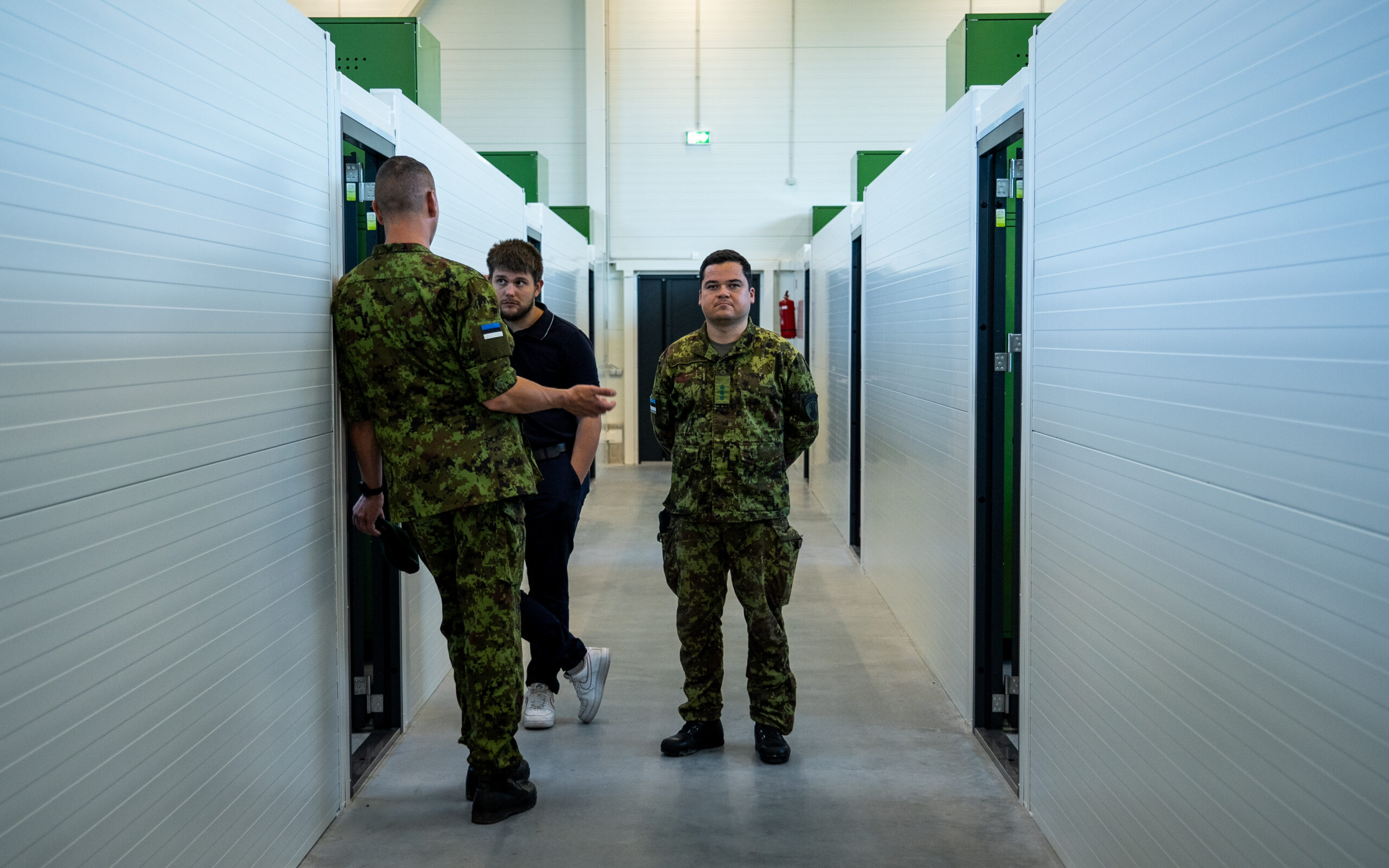 Interior of a new Estonian Defence Forces military camp near the Russian border. Photo: Estonian Centre for Defence Investments