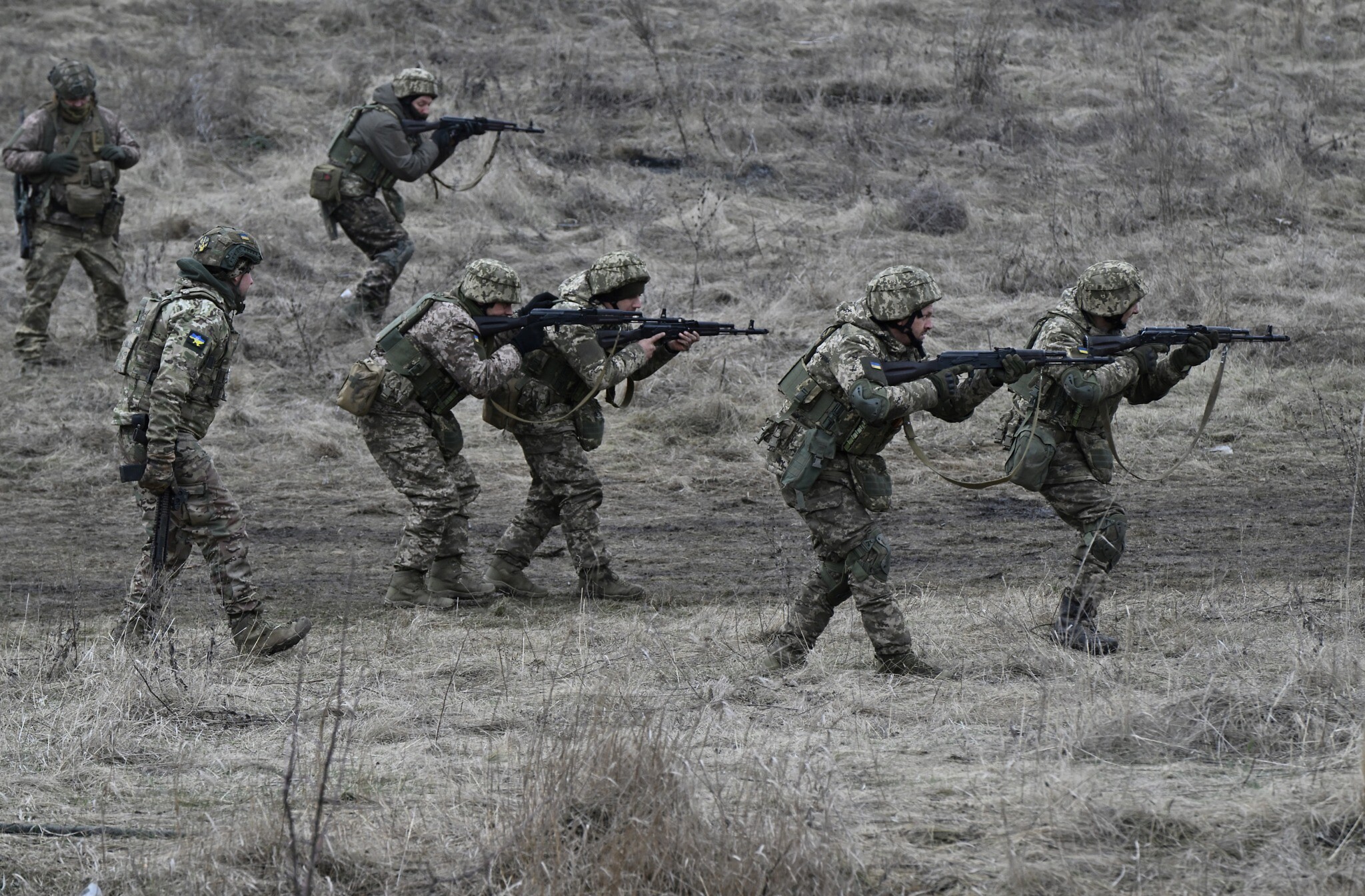 Ukrainian soldiers