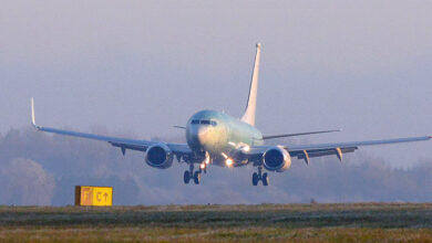 Boeing E-7 Wedgetail aircraft.