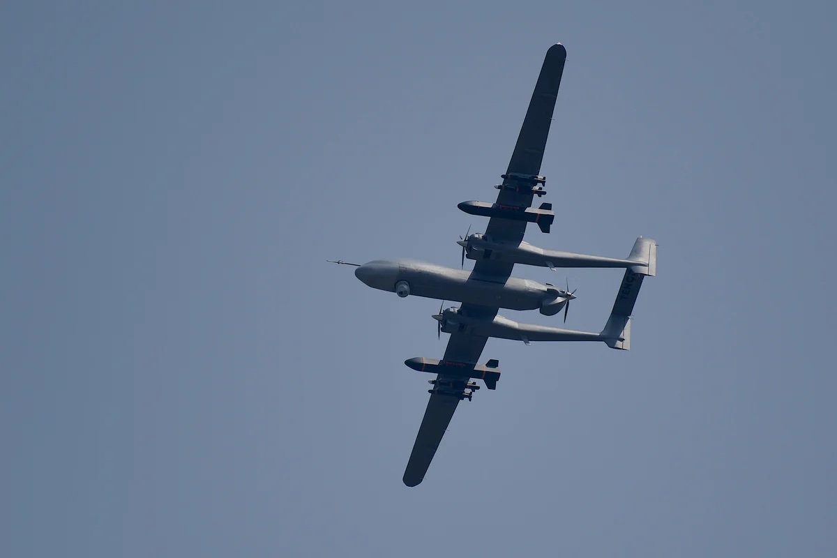 The TB-001, capable of carrying a large weapons payload, is among the largest drones in China’s military arsenal.