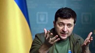 Ukrainian President Volodymyr Zelensky