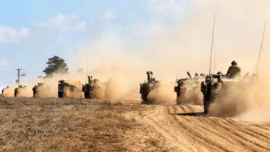 Israeli army tanks