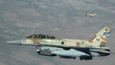 Israel Air Force F-16 jets