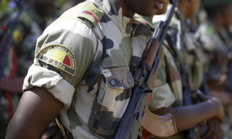 Malian army soldier