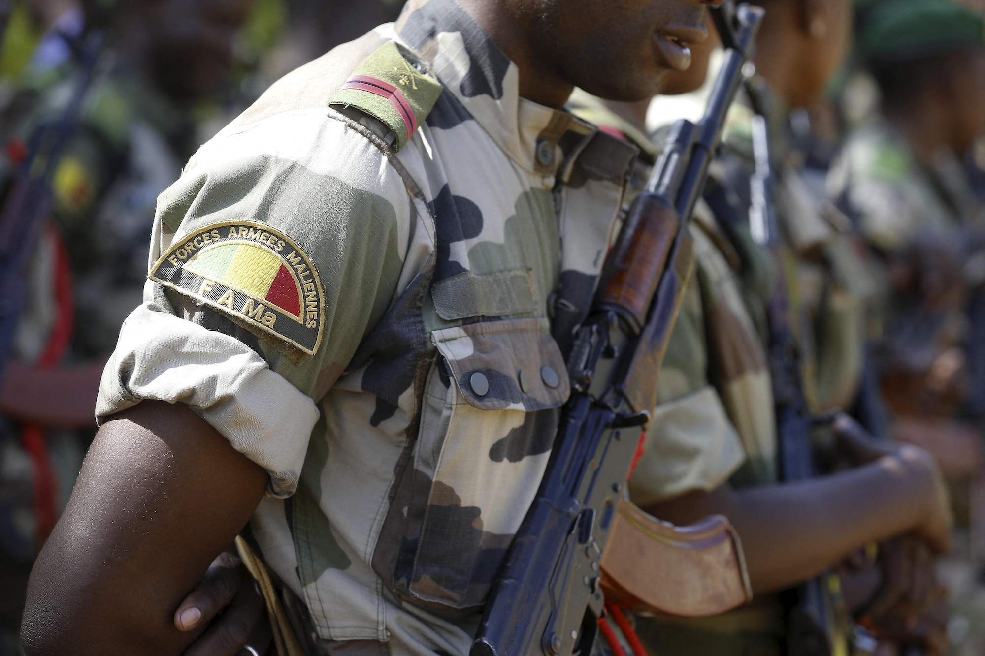 Malian army soldier