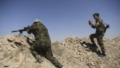 SDF Forces Conduct Live-Fire Training with Coalition