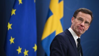 Swedish Prime Minister Ulf Kristersson