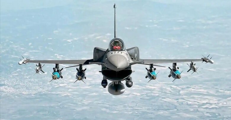 An armed and ready Turkish F-16