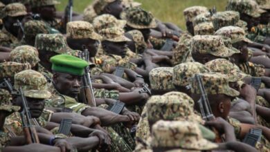 Uganda People's Defence Force soldiers