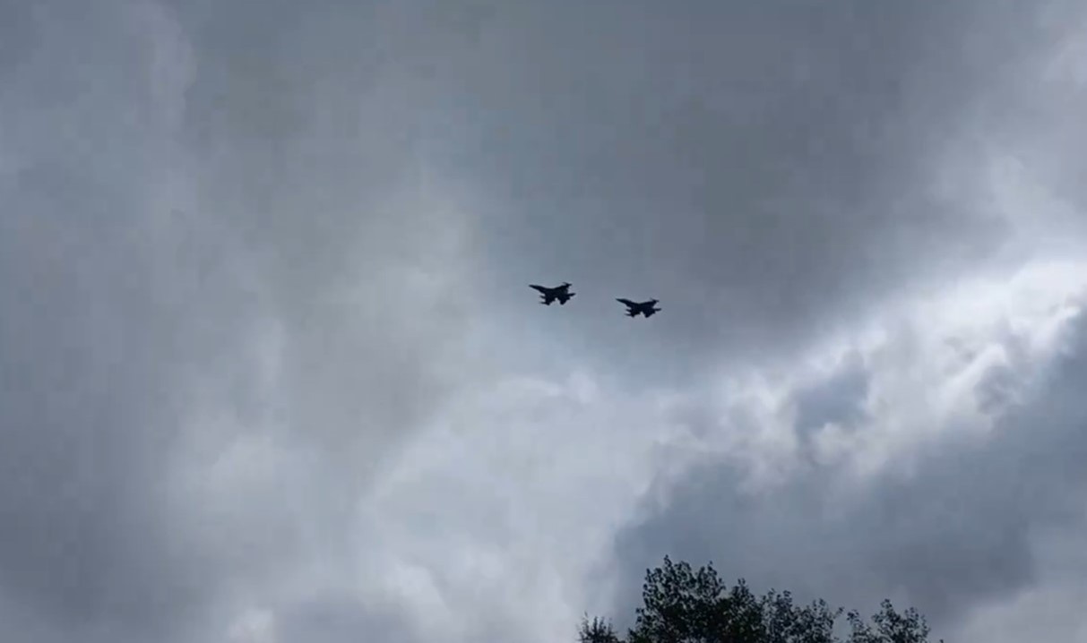 Ukrainian F-16s