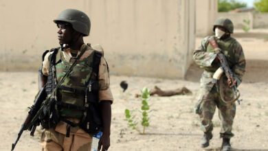 Nigerian soldiers