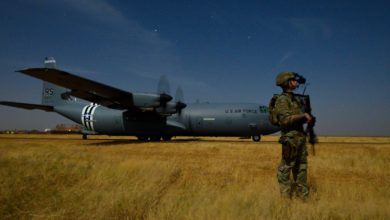 US C-130J in Somalia