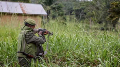 Congolese soldier